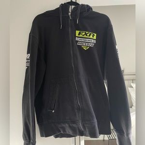 Mens XL FXR Race Div hoodie, XL but fits on the smaller side. Good condition.